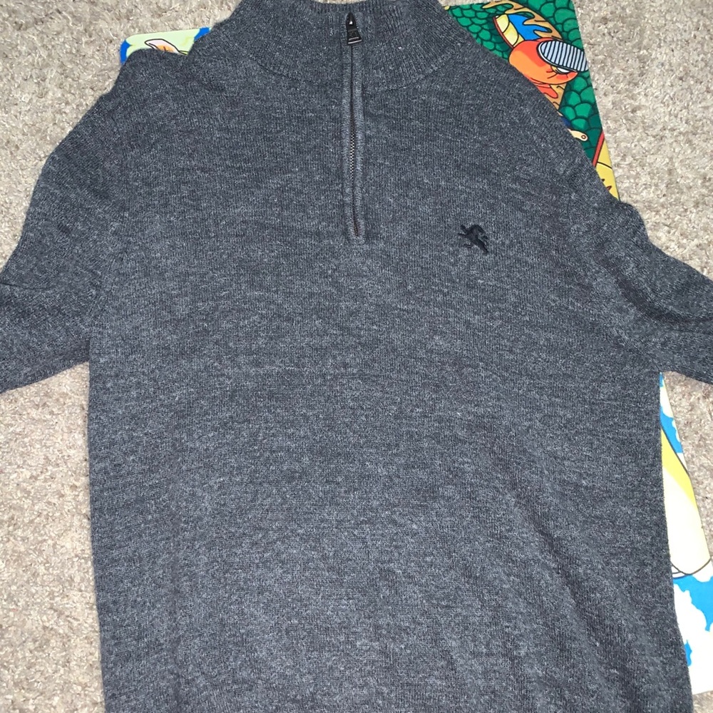 Express gray sweater
